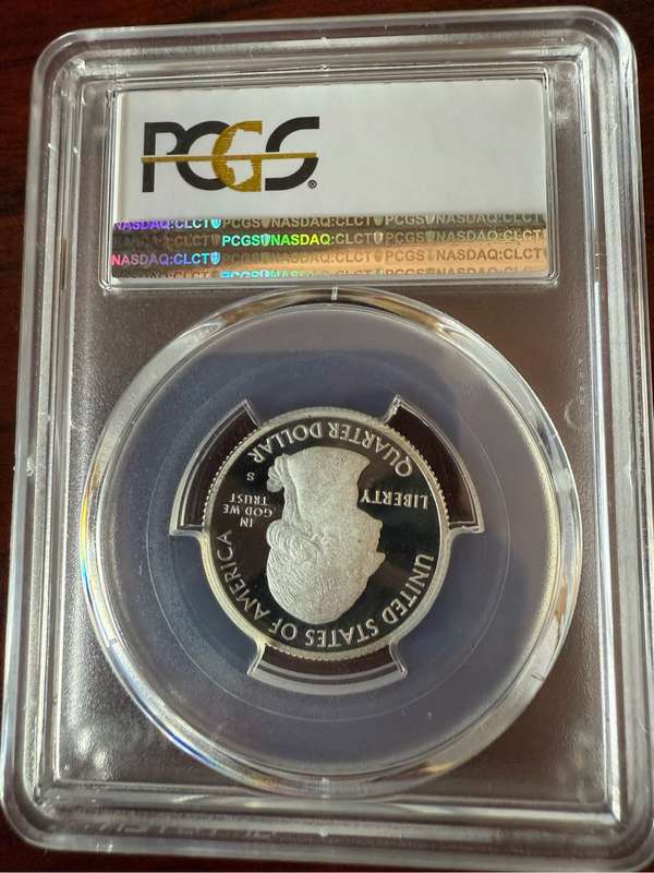 2015 USA 25C PR69DCAM SARATOGA NP SILVER
