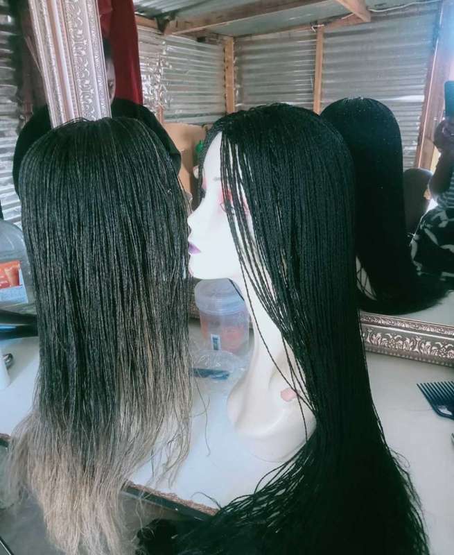 Women hair braid twist wig weave