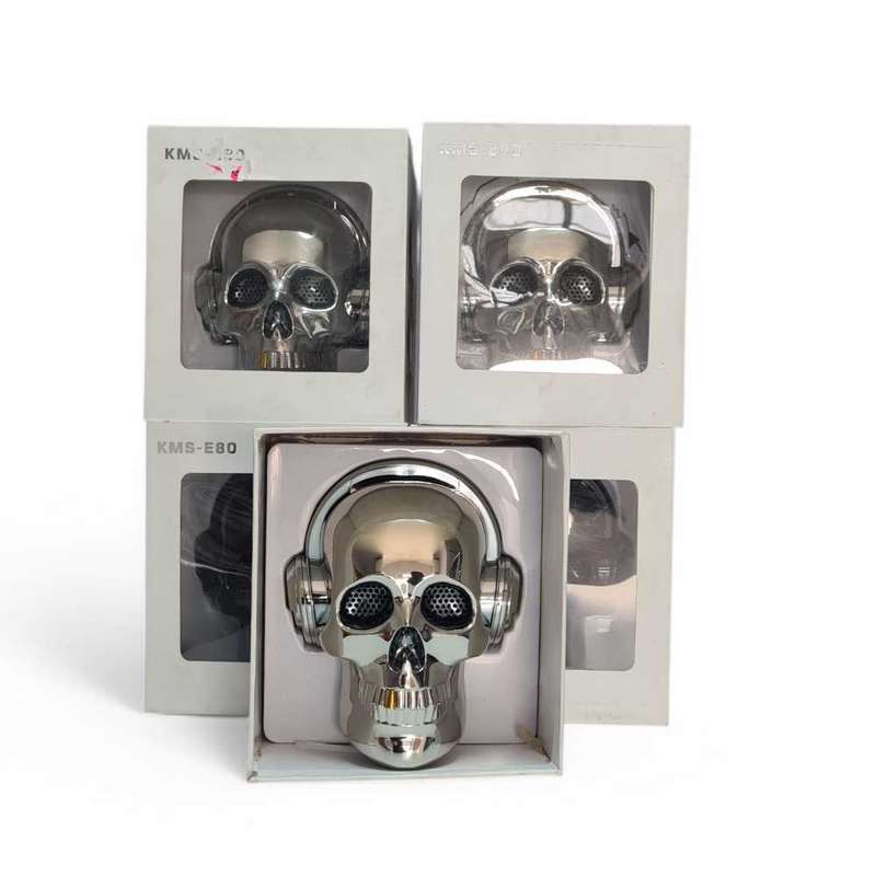 Skull Bluetooth speakers (winning bid takes all)