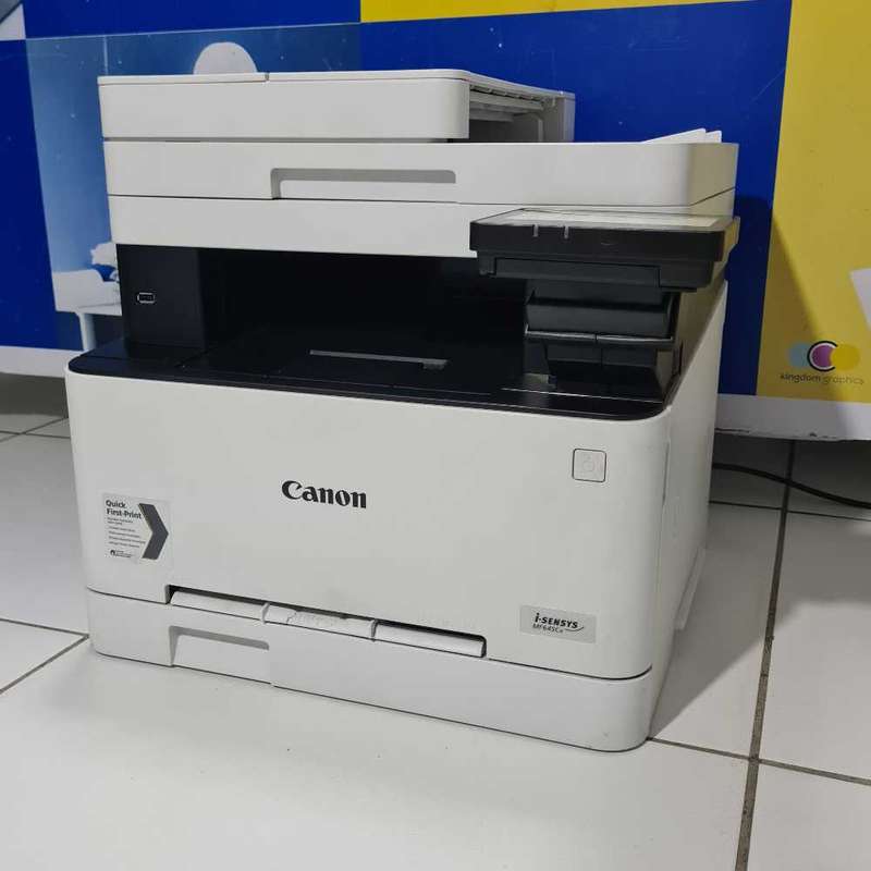 Canon i-sensys mf645cx wireless color printer