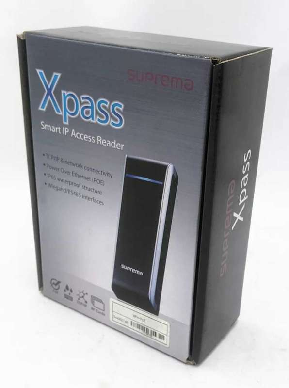 Access control Suprema Xpass Smart IP Access Reader- XPH-PoE Access Control Card Reader