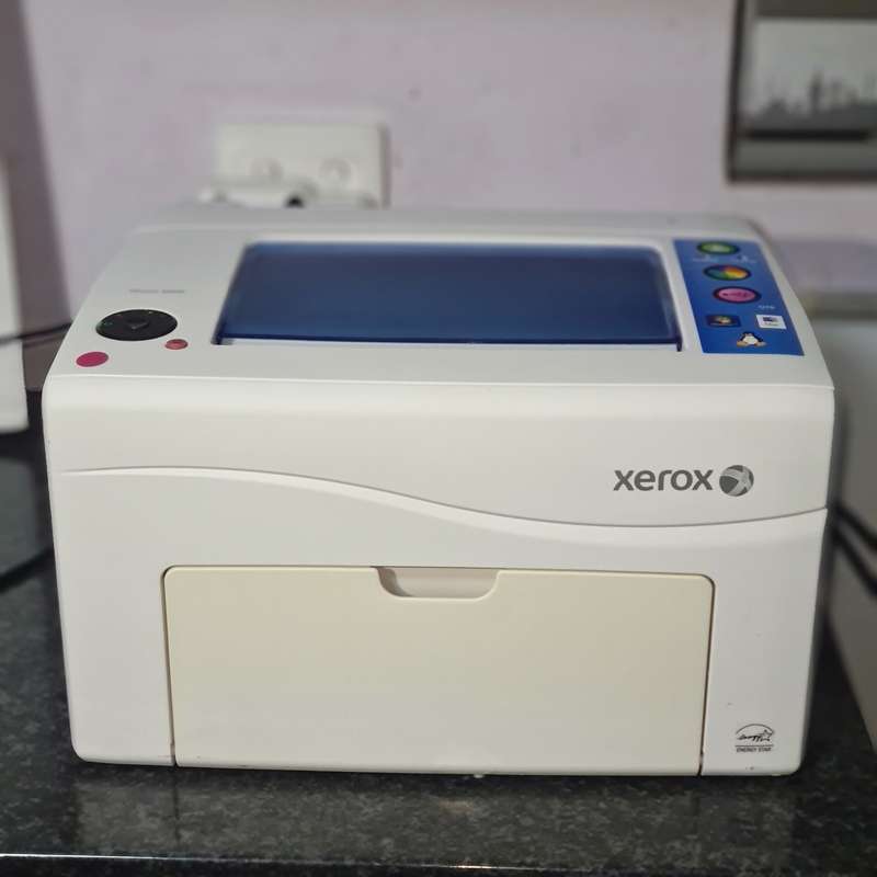 Xerox Phaser 6000 color LaserJet printer.