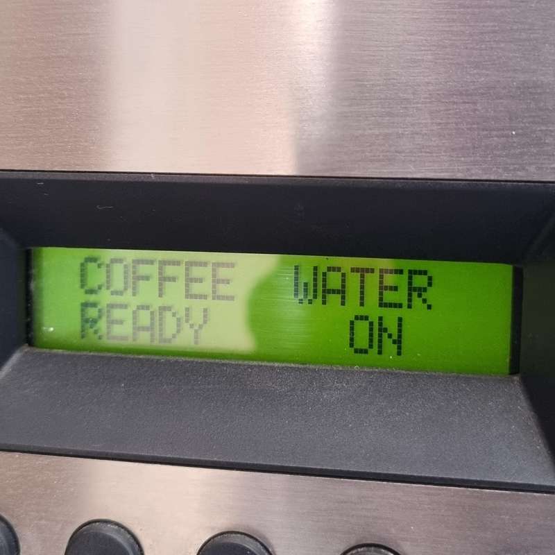 SMEG coffee machine