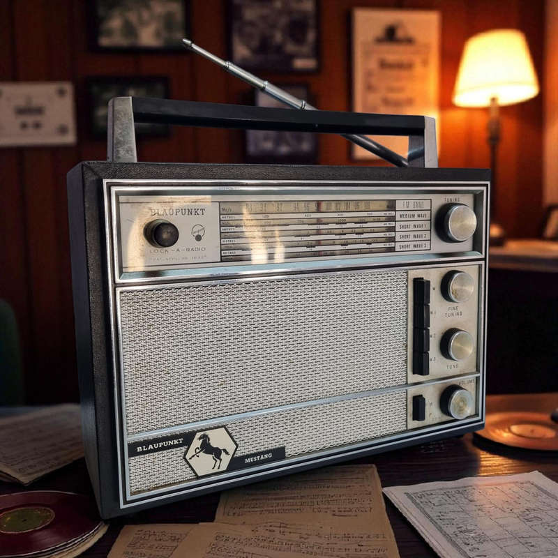 Working Vintage BLAUNPUNKT radio