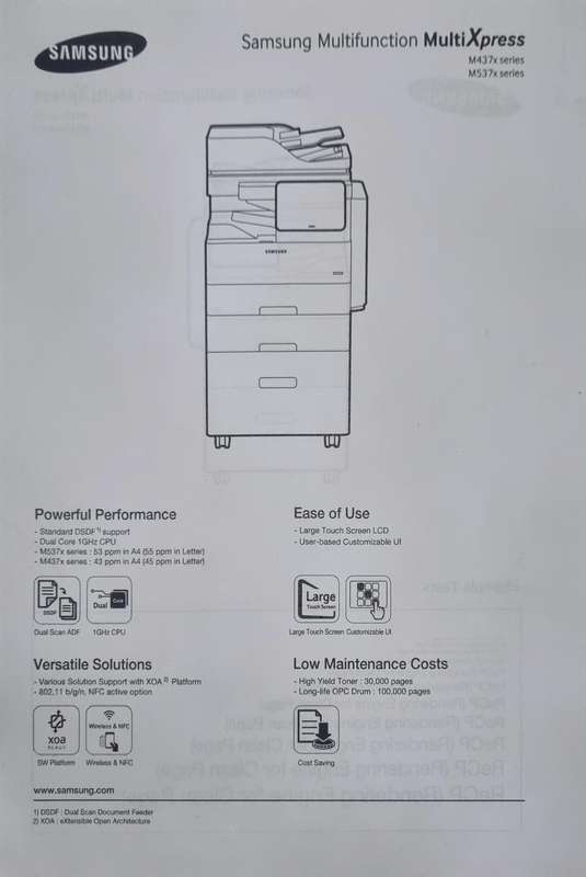 Samsung Industrial Printer