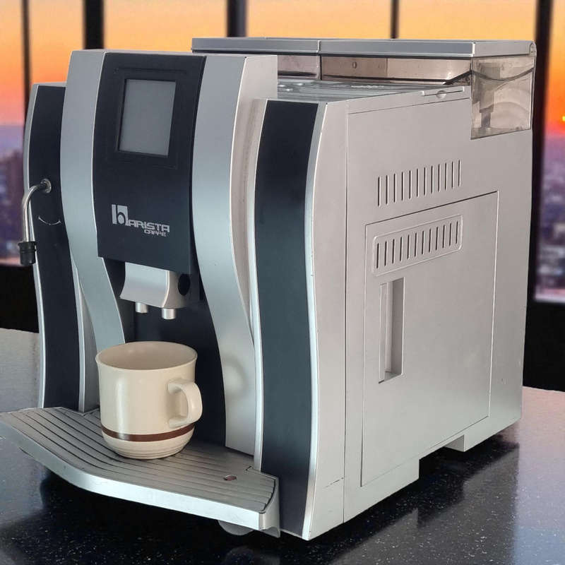 Barista Coffee Machine (turns on needs service)