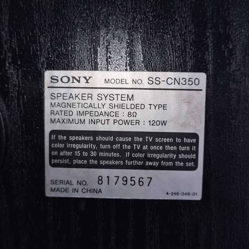 Sony Center Speaker