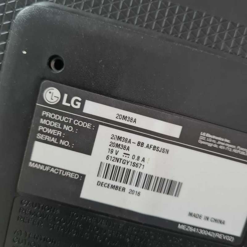 LG 19.5 LED Monitor(20M38A)