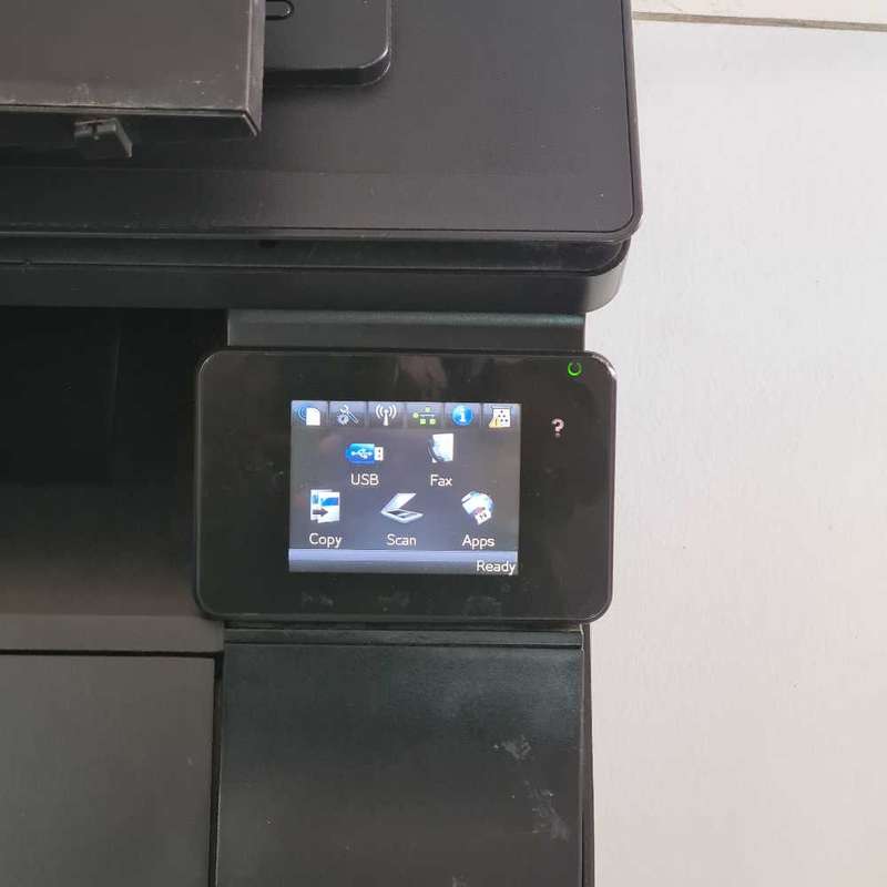 Laser Jet Pro 200 color printer. (see details)