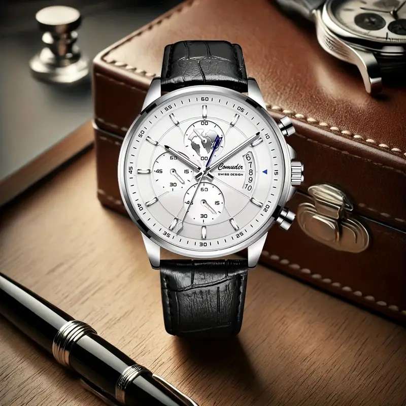 Elegant Men's Business Quartz Watch