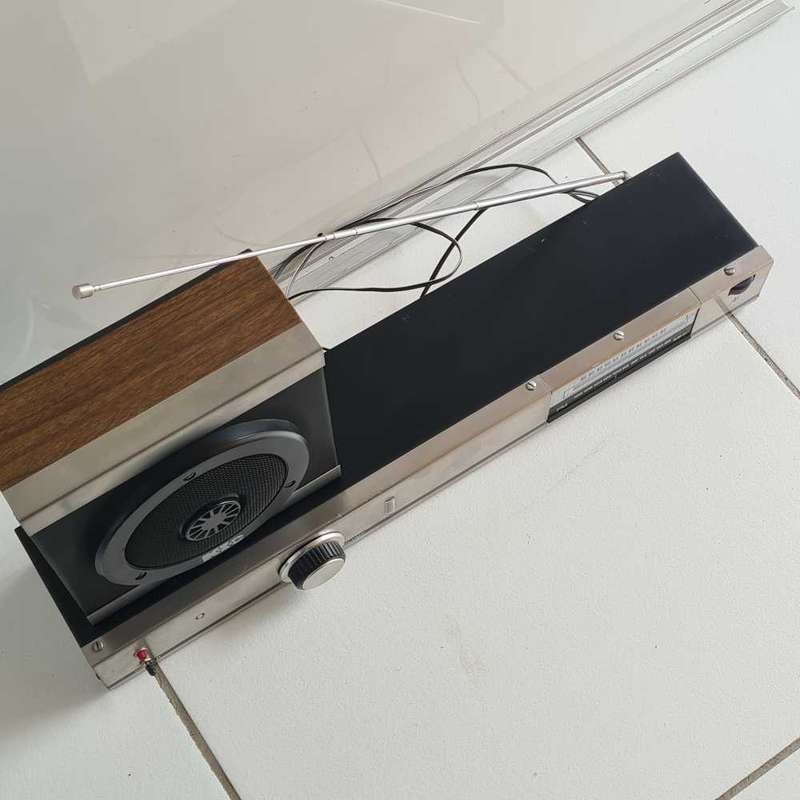 Rare and unique vintage AE FM radio with vintage KIC speaker.