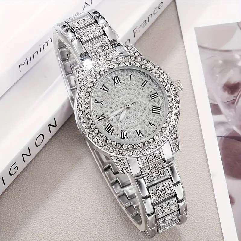Silver Stainless Steel Quartz Watch
