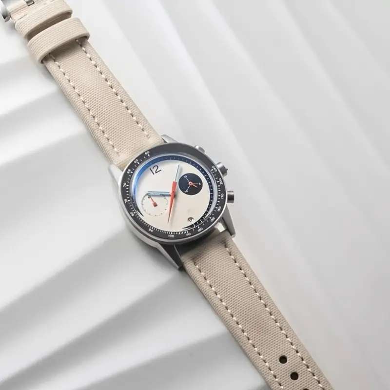 CILOA Men'S Preppy Style Quartz Wristwatch with Date Feature