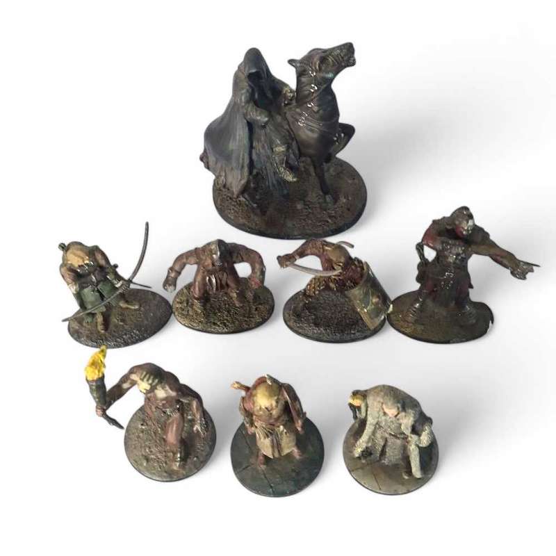 Lord of rings heavy lead figurines (Your bid amount x 8)