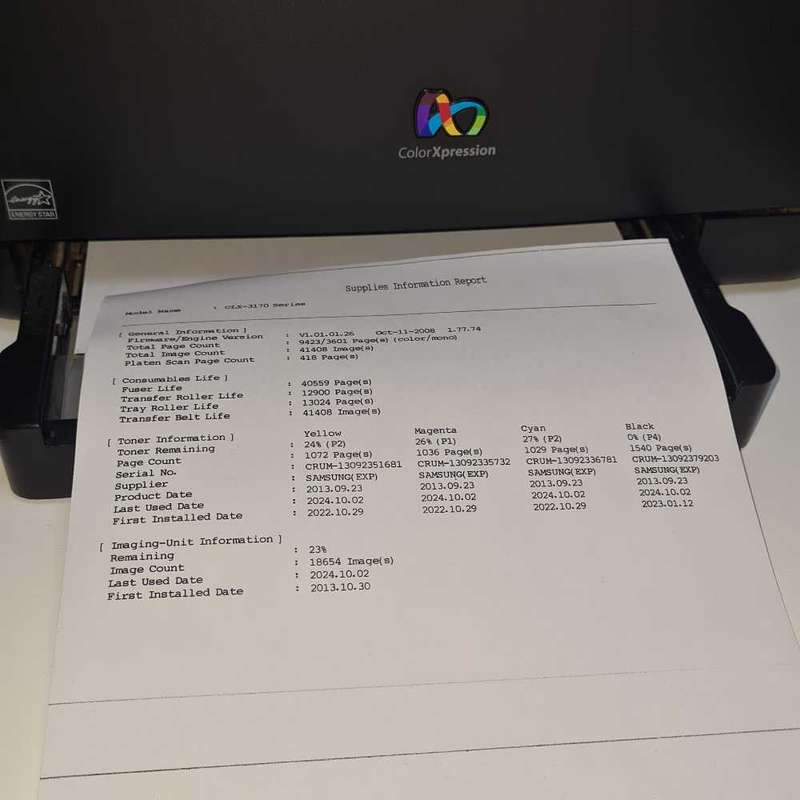 Samsung CLX-3175 Color printer