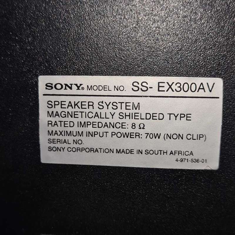 Sony Speakers (see details)