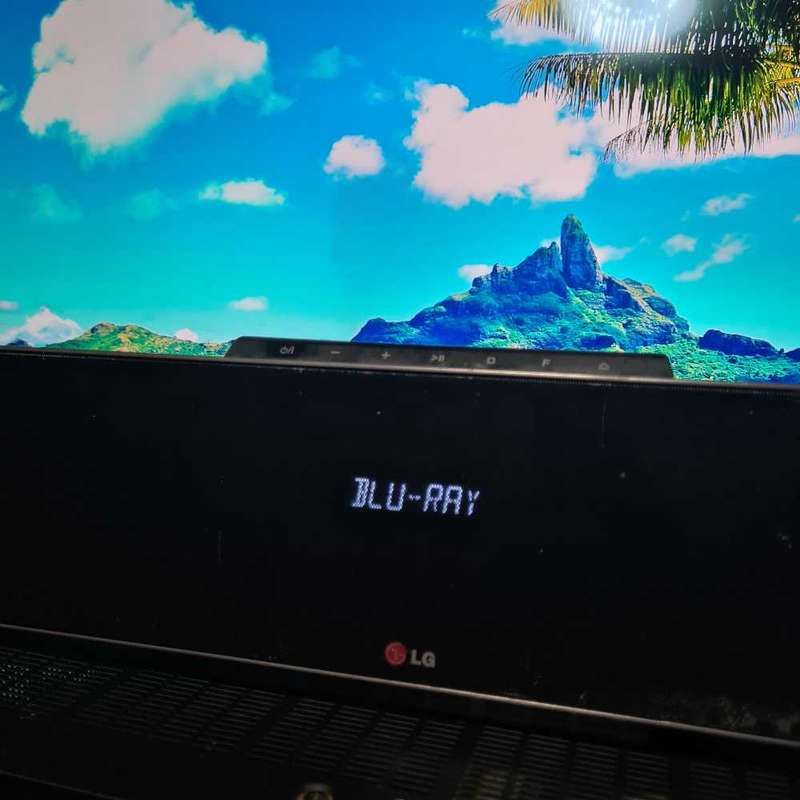 LG bluray sound bar