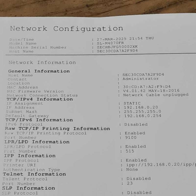 Samsung Xpress M4070fr laser monochrome printer (working 100%)