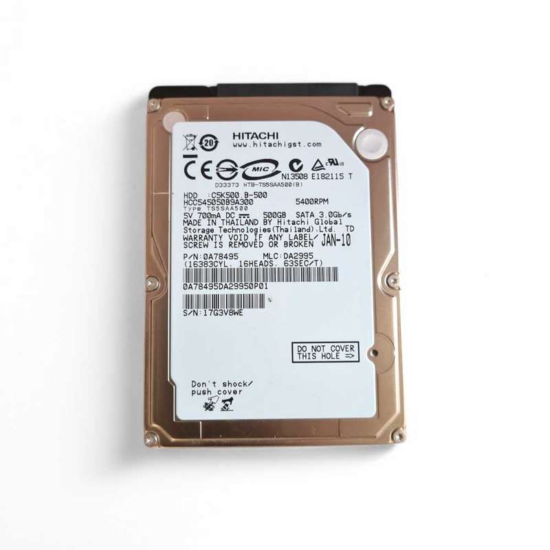 500GB Hitachi HDD