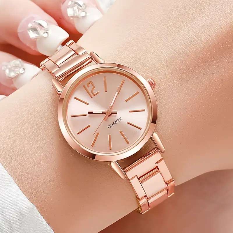 Women's Rose Pink Fashion Watch