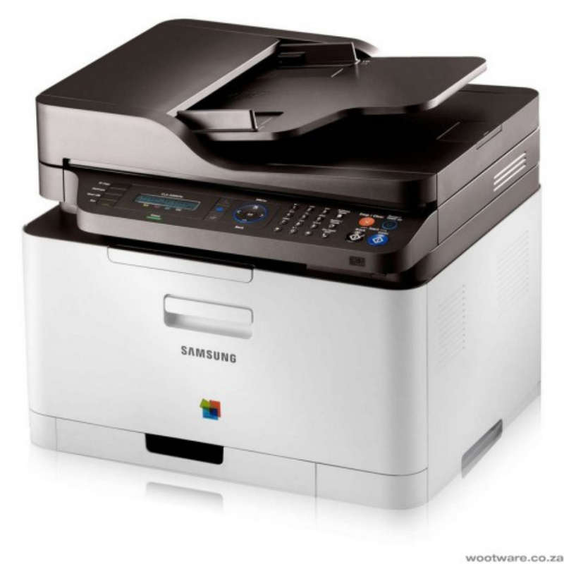 Samsung CLX 3305F wireless printer (See details)