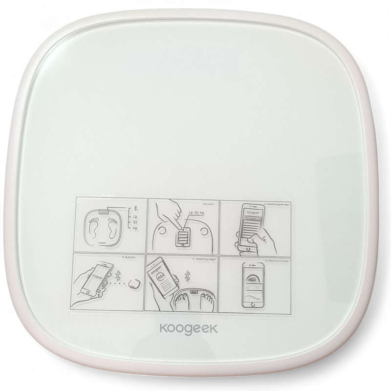 Wifi - Bluetooth wireless Smart Scale koogeek sg1