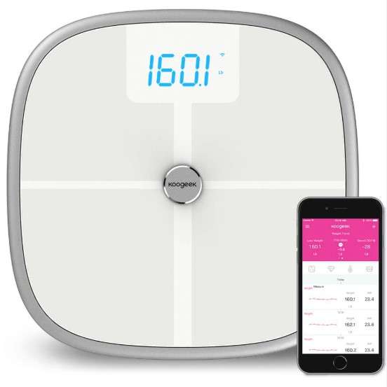 Koogeek s1 wireless smart scale. Bluetooth and wifi connection (Android app)
