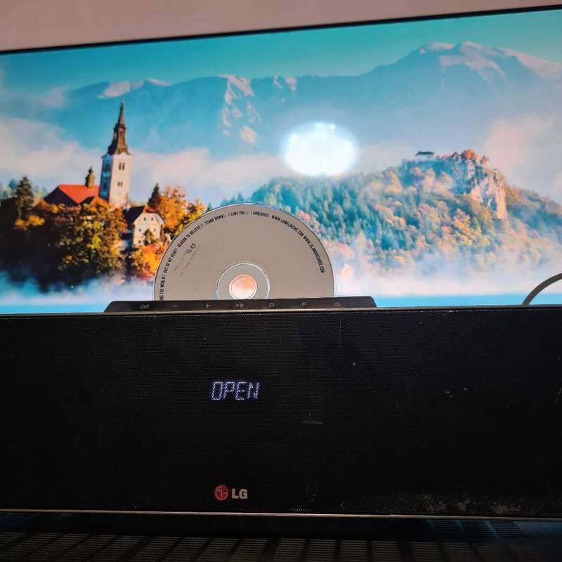 LG bluray sound bar
