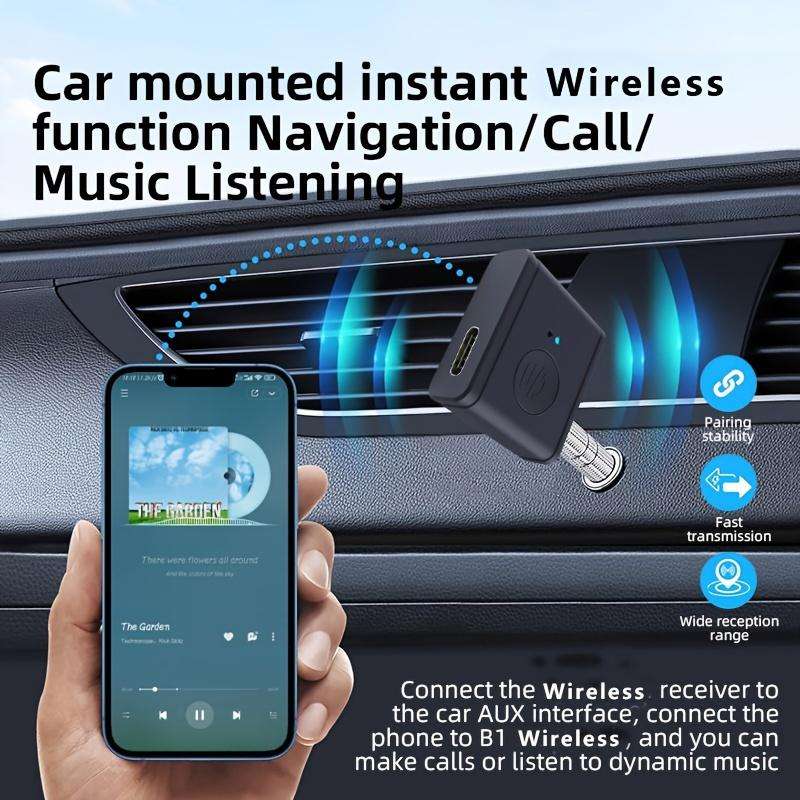 Bluetooth Wireless 5.3 AUX