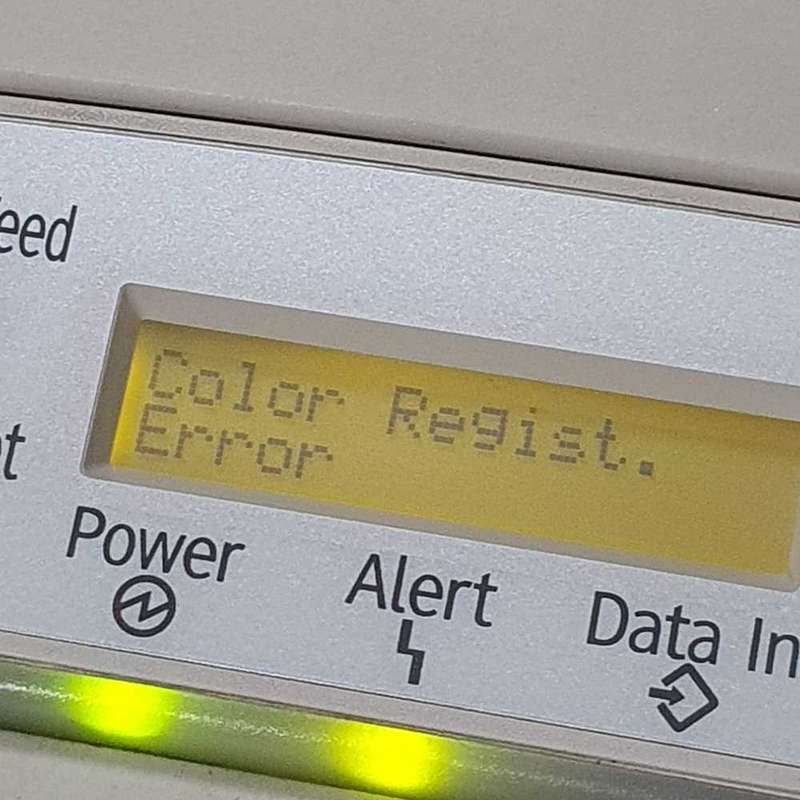 Heavy duty industrial Nashua color printer