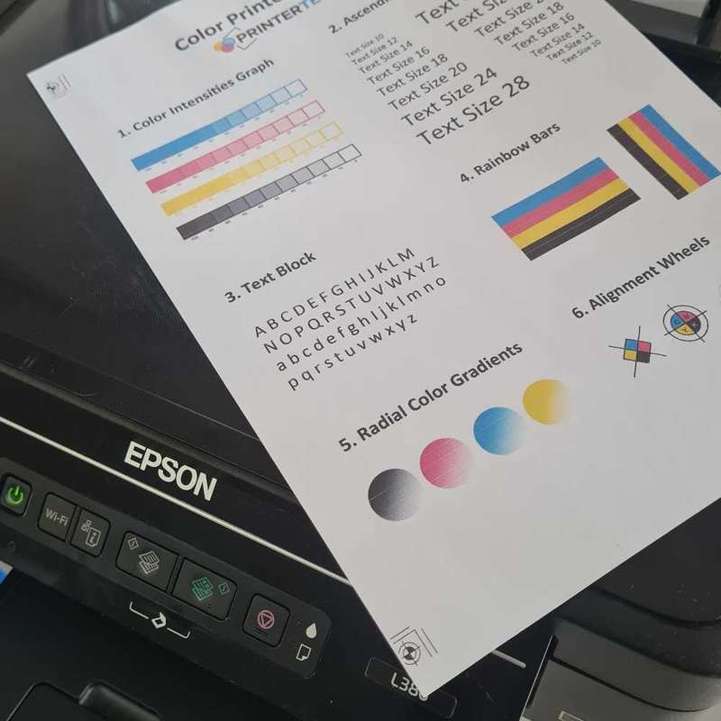 Wireless Epson Ecotank l386 printer