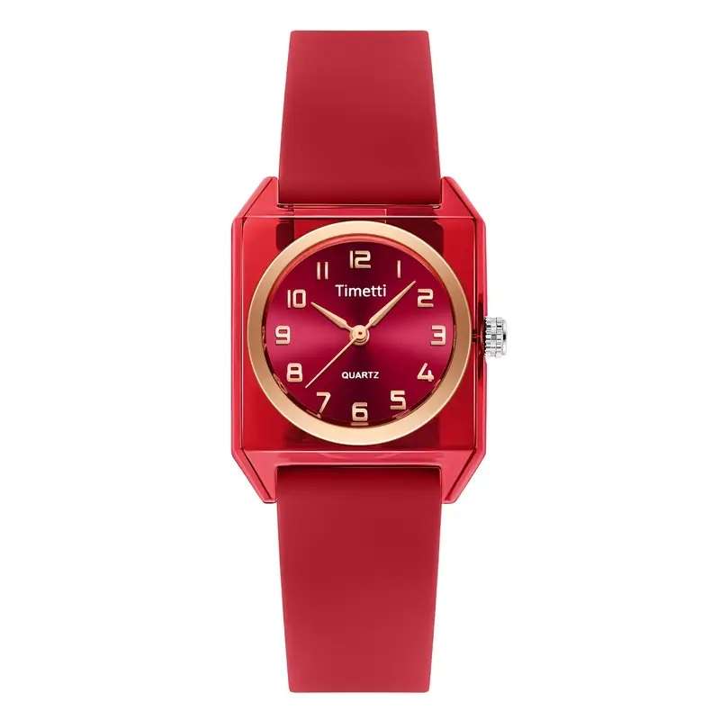Elegant Silicone Wrist Watch