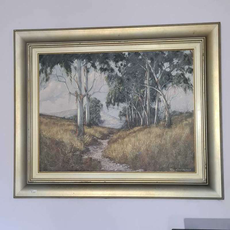 Original Roy Garderner oil painting