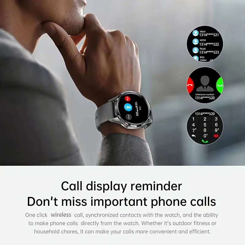 GT5 Pro smart watch with NFC, GPS, Compass, Heartrate monitor, and many more functions