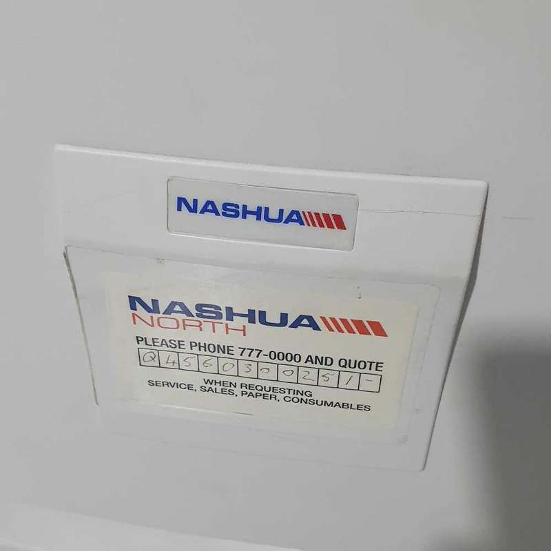 Heavy duty industrial Nashua color printer