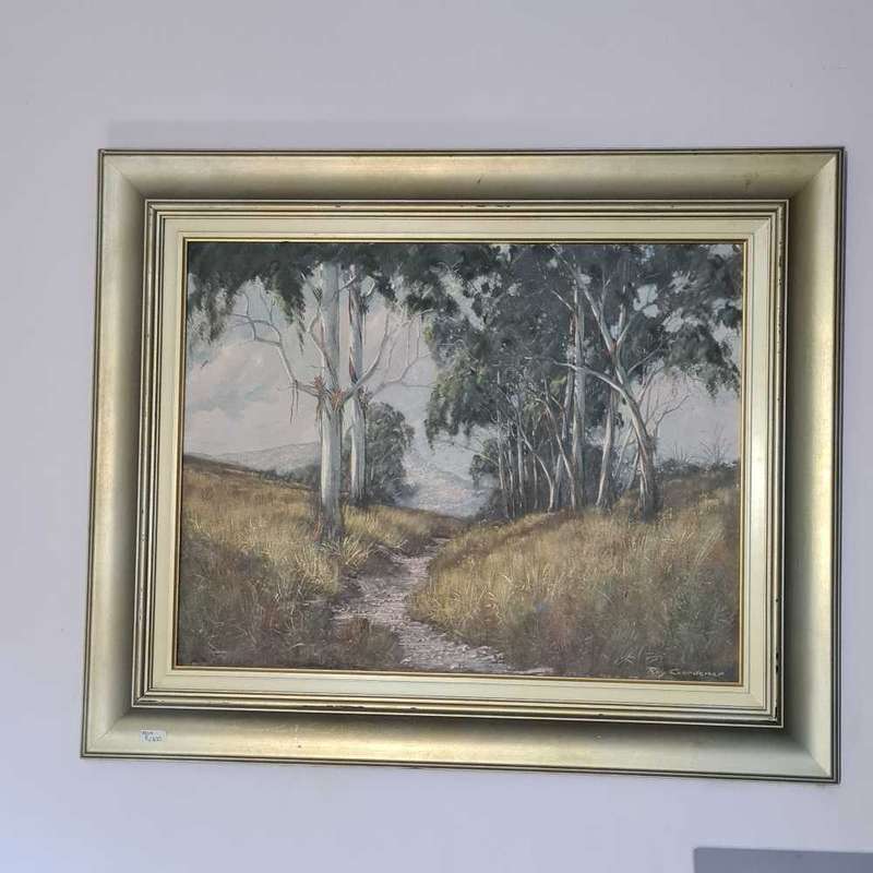 Original Roy Garderner oil painting