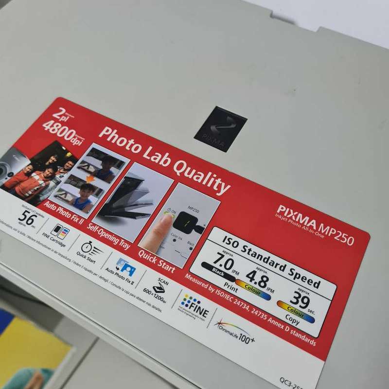 Pixma mp250 printer