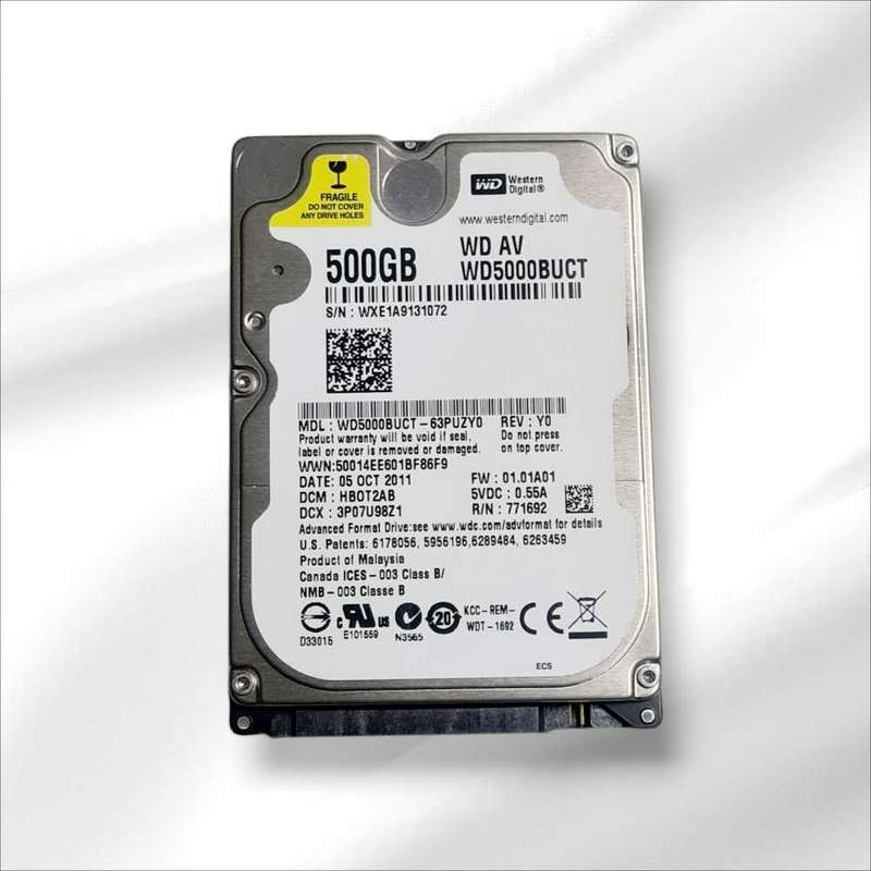 Western Digital 500 GB HDD
