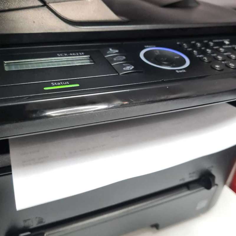 Samsung Printer with 100% level toner