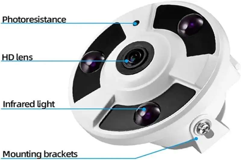 HD Night vision mode internal monitor camera