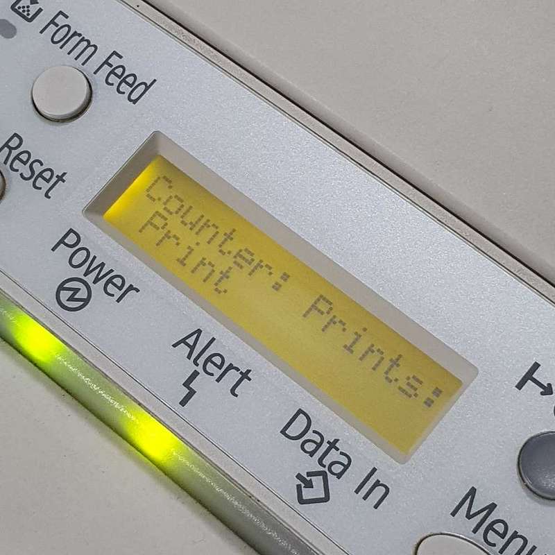 Heavy duty industrial Nashua color printer