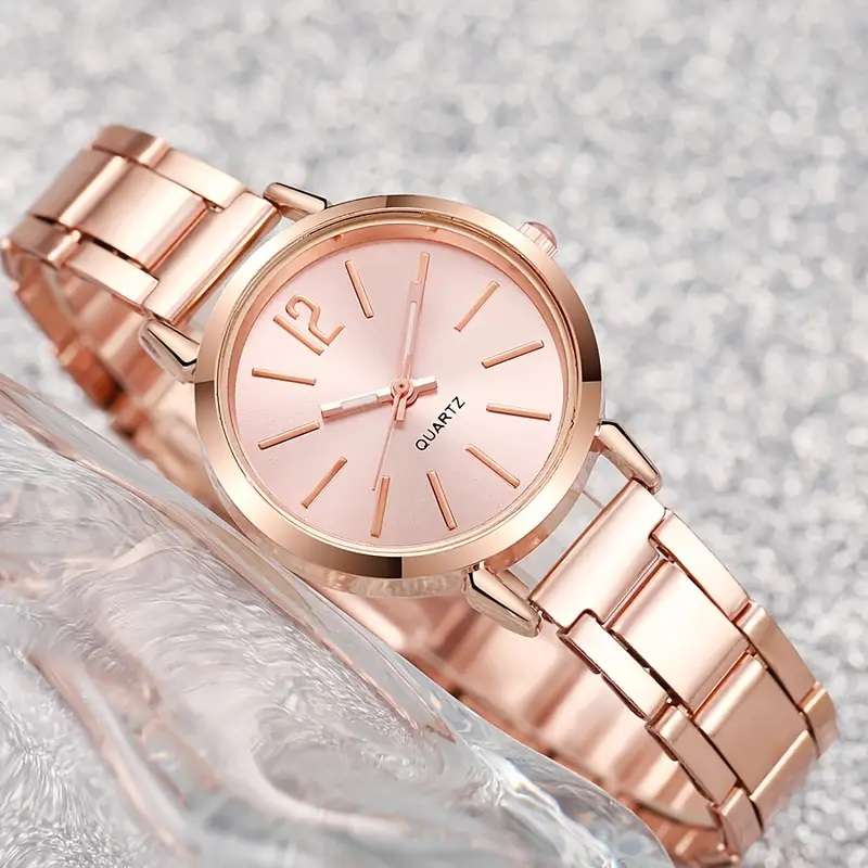 Women's Rose Pink Fashion Watch