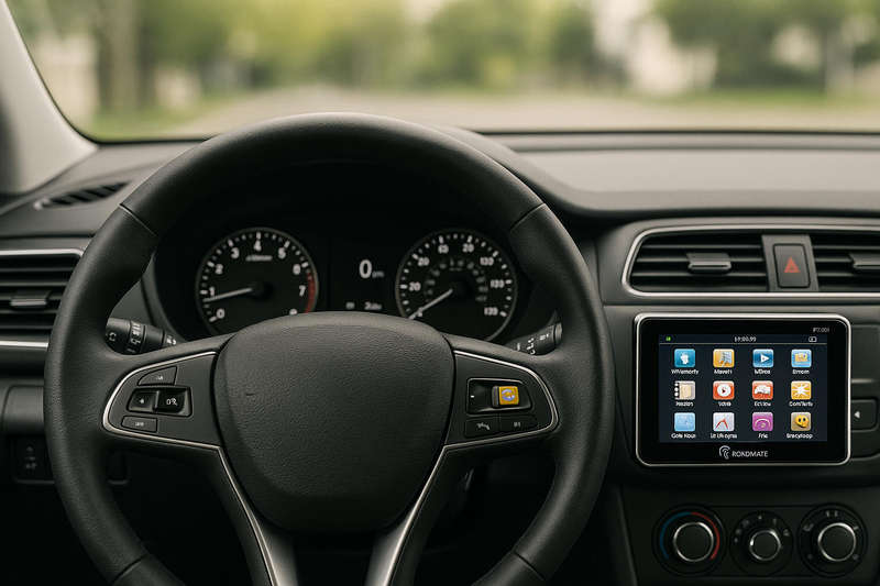 Rechargeable Car Dash Screen