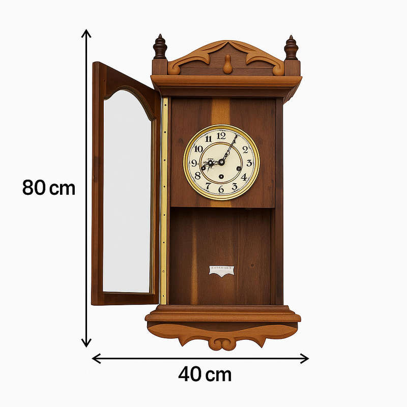 Genuine Kiaat wood Vintage Mechanical watch to restore or for collection