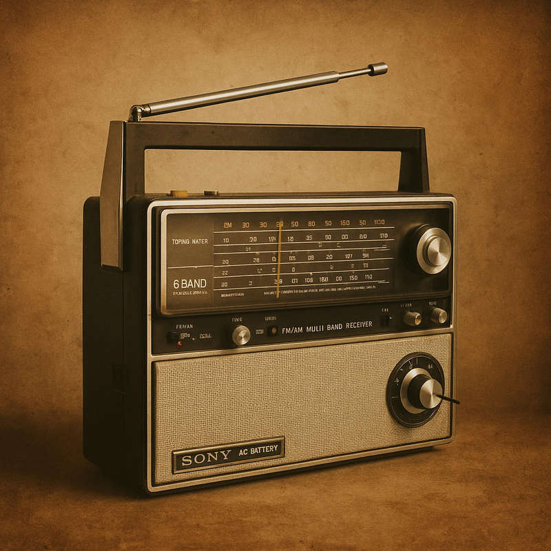 Sony Vintage Radio (working 100 %)