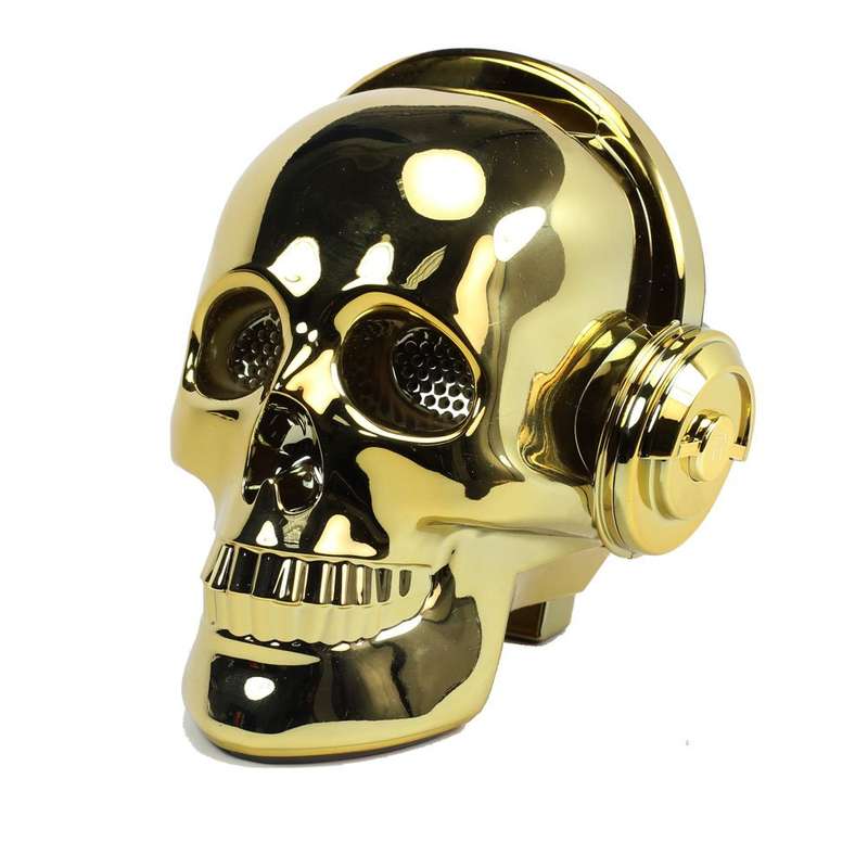 KMS Skull Bluetooth speaker with LED rgb lighting eye sockets