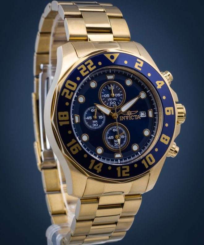 R8,999.00 INVICTA Men`s Rally Gold Edition Chronograph Watch BRAND NEW