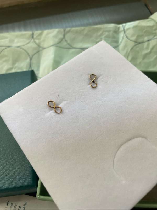 9ct Rose Gold Stud Earrings