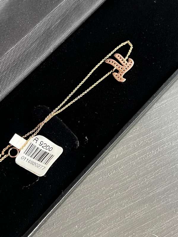 9ct Rose Gold Diamond Bracelet