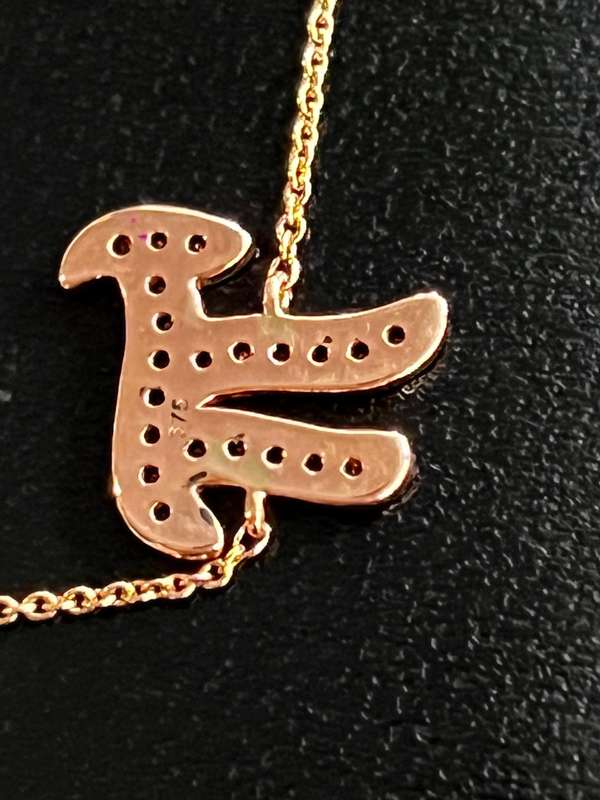 9ct Rose Gold Diamond Bracelet